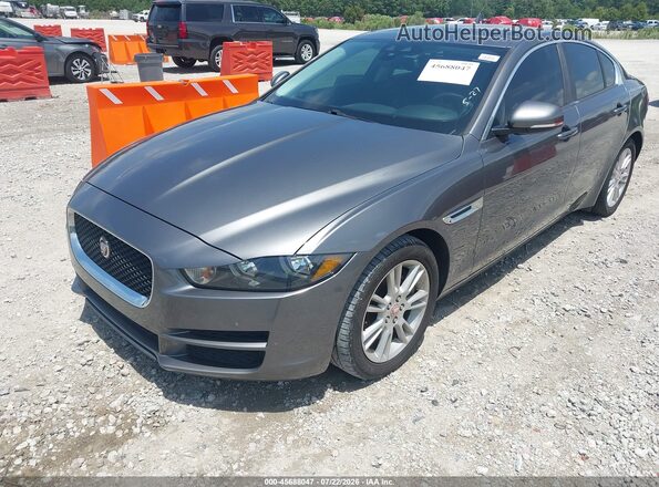 SAJAD4BG1HA947520 2017 JAGUAR XF Серый Вид спереди