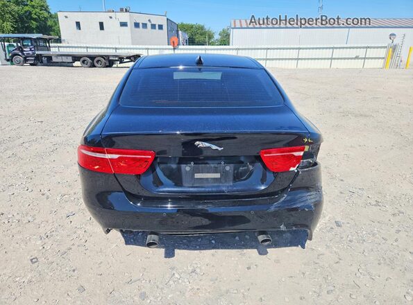SAJAD4BG2HA952922 2017 JAGUAR XF Black Vista trasera