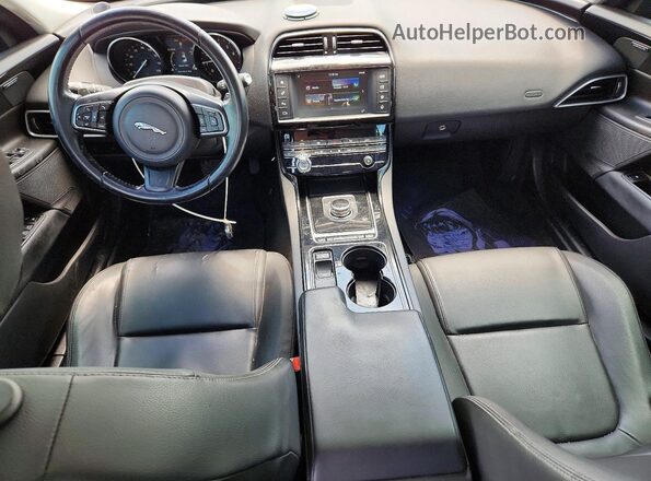 SAJAD4BG3HA974279 2017 JAGUAR XF Серый Вид панели приборов