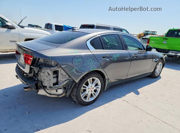SAJAD4BG5HA961064 2017 JAGUAR XF Серый Задняя правая четверть