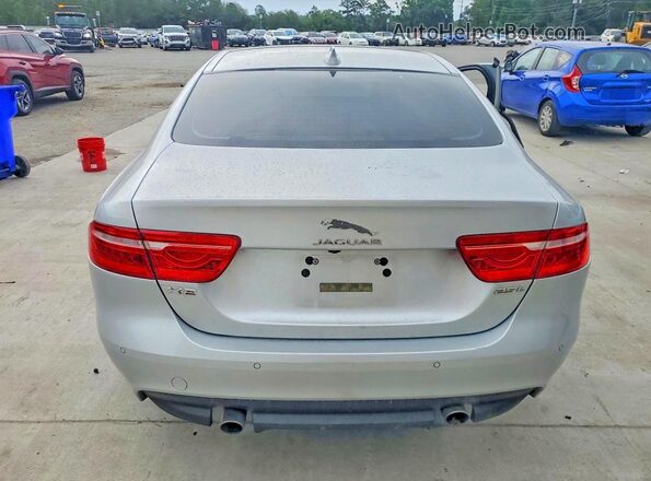 SAJAD4BG9HA969474 2017 JAGUAR XF Silver Widok z tyłu