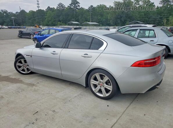 SAJAD4BG9HA969474 2017 JAGUAR XF Silver Tył lewy