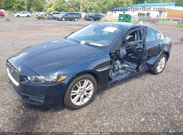 SAJAD4BGXHA971122 2017 JAGUAR XF Dark Blue Przód lewy