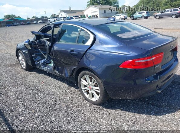 SAJAD4BGXHA971122 2017 JAGUAR XF Dark Blue Tył prawy