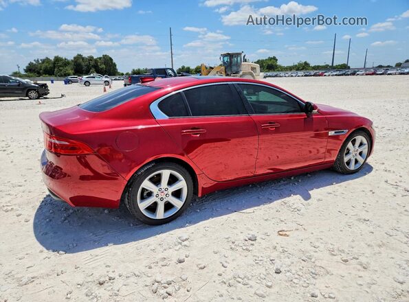 SAJAD4BN6HA971679 2017 JAGUAR XF Red Trasero derecho