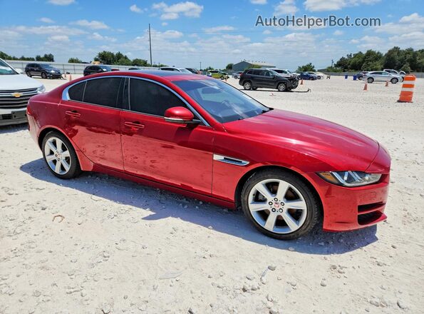 SAJAD4BN6HA971679 2017 JAGUAR XF Red Delantero derecho