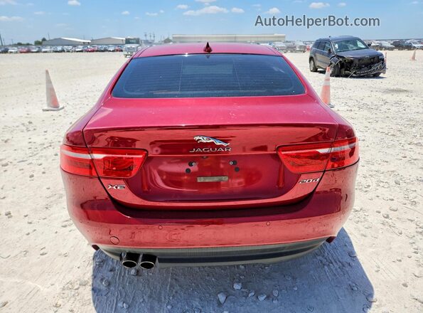SAJAD4BN6HA971679 2017 JAGUAR XF Red Vista trasera