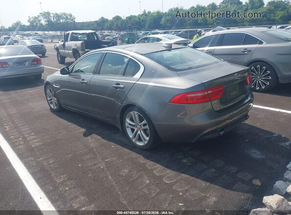 SAJAD4BV3HA971266 2017 JAGUAR XF Серый Задняя левая четверть