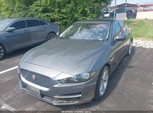 SAJAD4BV3HA971266 2017 JAGUAR XF Серый Вид спереди