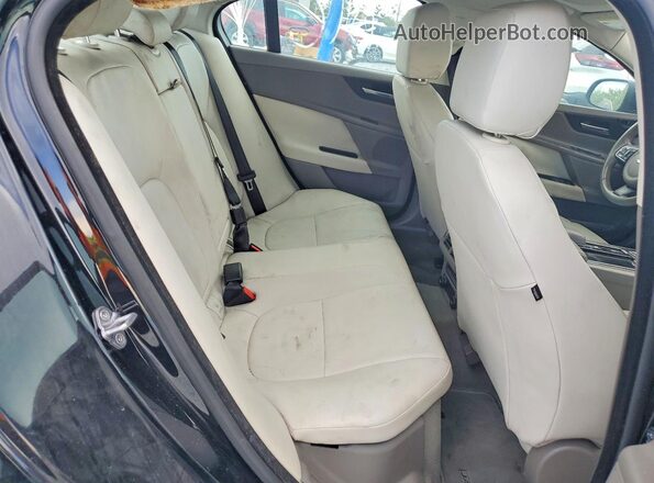 SAJAD4EV9JCP25828 2018 JAGUAR XF Black Հետևի նստատեղերի տեսք