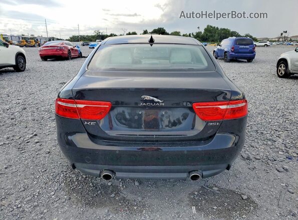 SAJAD4EV9JCP25828 2018 JAGUAR XF Black Հետևի տեսք