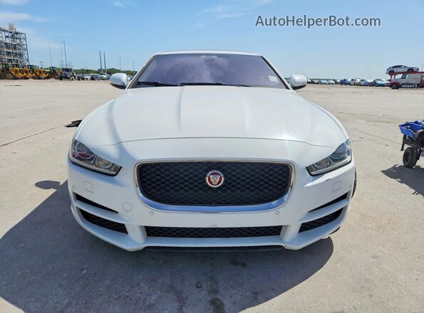 SAJAD4FX2KCP48966 2019 JAGUAR XF Белый Вид спереди