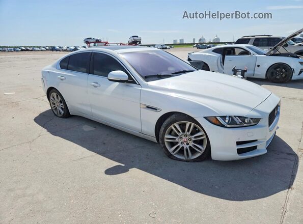 SAJAD4FX2KCP48966 2019 JAGUAR XF Белый Передняя правая четверть