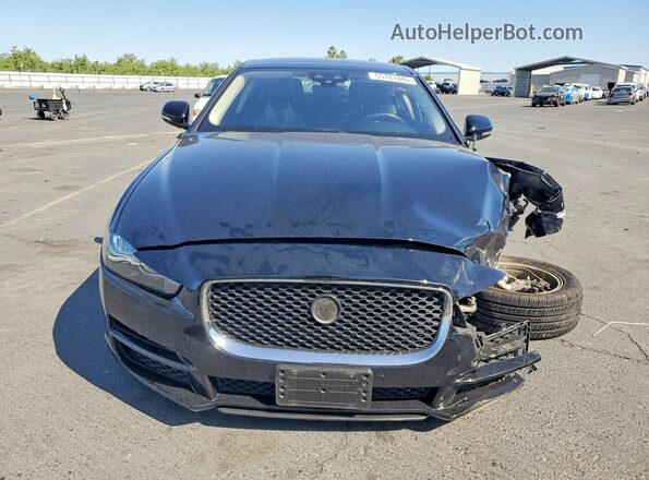 SAJAD4FX7KCP44587 2019 JAGUAR XF Черный Вид спереди