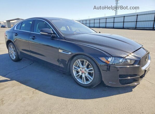 SAJAD4FX7KCP44587 2019 JAGUAR XF Черный Передняя правая четверть