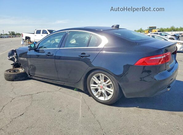 SAJAD4FX7KCP44587 2019 JAGUAR XF Черный Задняя левая четверть