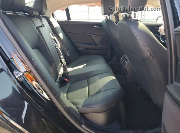 SAJAD4FX7KCP44587 2019 JAGUAR XF Черный Вид задних сидений