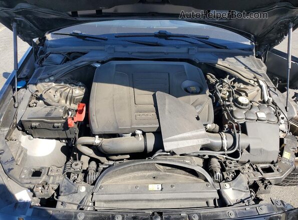 SAJAD4FX7KCP44587 2019 JAGUAR XF Черный Вид задней части салона