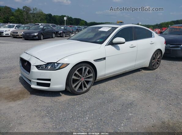 SAJAE4BG2HA967076 2017 JAGUAR XF White Przód lewy