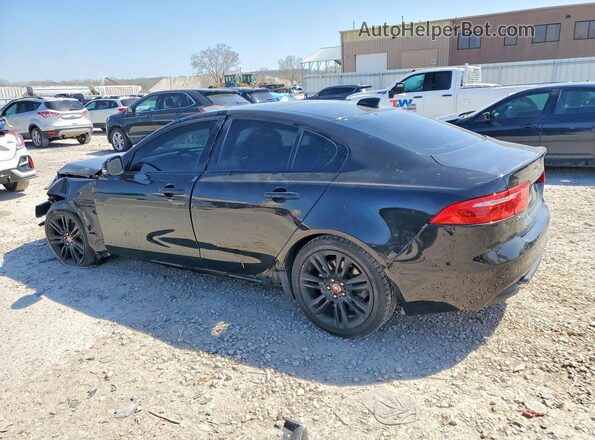 SAJAE4BG9HA946824 2017 JAGUAR XF Black Rear left
