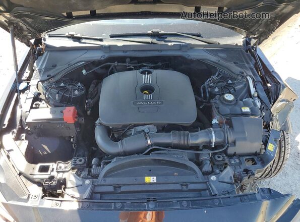 SAJAE4BG9HA946824 2017 JAGUAR XF Black Rear interior view