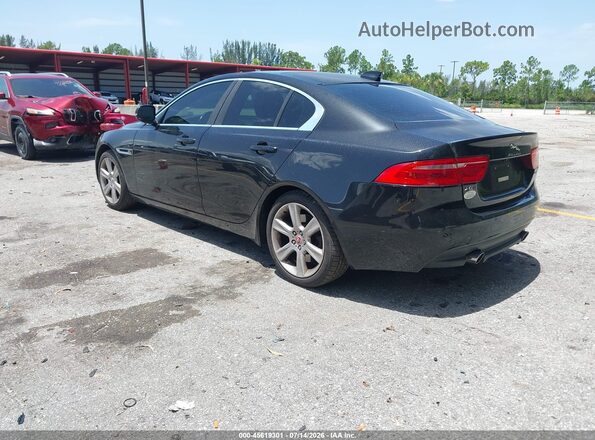 SAJAE4BG9HA950923 2017 JAGUAR XF Черный Задняя левая четверть