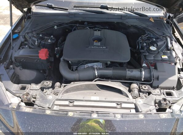 SAJAE4BG9HA950923 2017 JAGUAR XF Черный Вид сзади