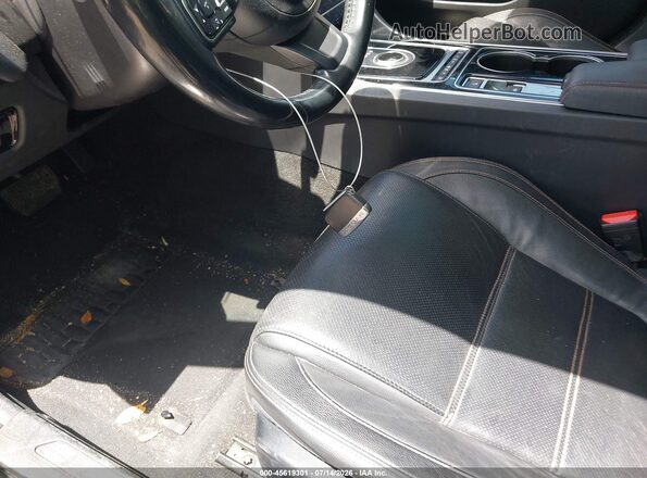 SAJAE4BG9HA950923 2017 JAGUAR XF Черный Вид панели приборов