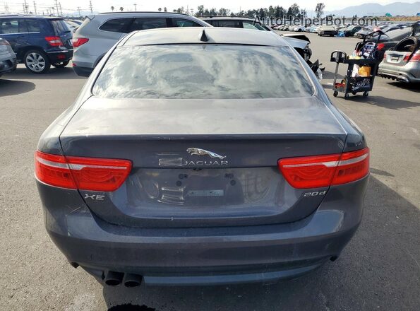 SAJAE4BN7HA951311 2017 JAGUAR XF Gray Հետևի տեսք
