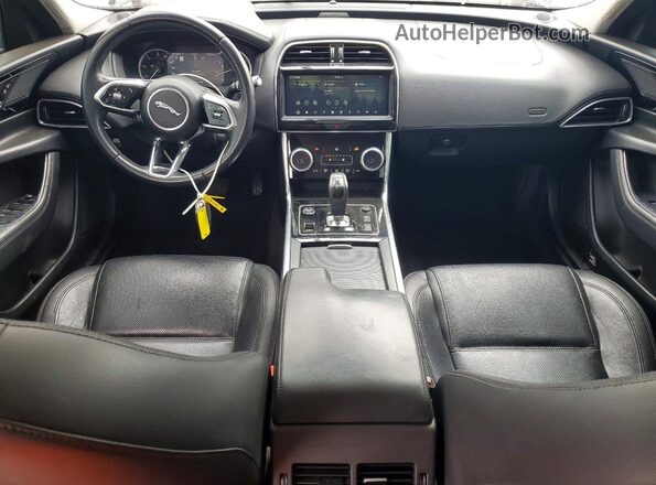 SAJAE4FX2LCP60551 2020 JAGUAR XF Black Dashboard view