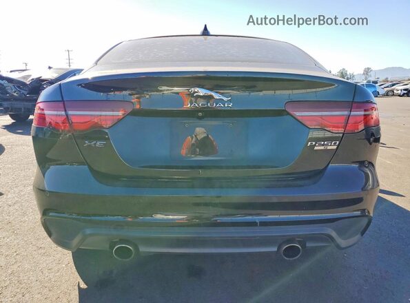 SAJAE4FX8LCP63440 2020 JAGUAR XF Black Vista trasera