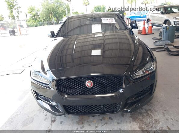 SAJAF4BV7HA958739 2017 JAGUAR XF Black Widok wnętrza z tyłu