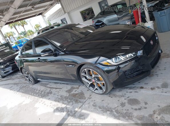 SAJAF4BV7HA958739 2017 JAGUAR XF Black Widok wnętrza 360 stopni