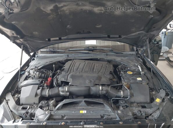 SAJAF4BV7HA958739 2017 JAGUAR XF Black Widok z tyłu