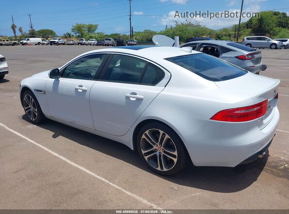 SAJAJ4BV0HA963750 2017 JAGUAR XF White Tył lewy