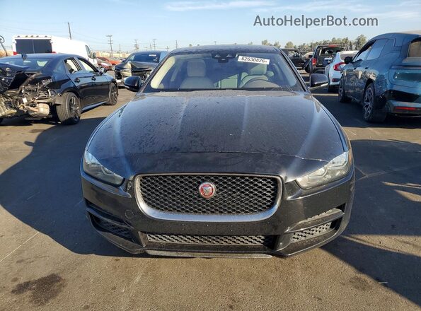 SAJAJ4BV8HCP14987 2017 JAGUAR XF Черный Вид спереди