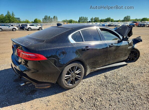 SAJAJ4FX3JCP38714 2018 JAGUAR XF Black Rear right