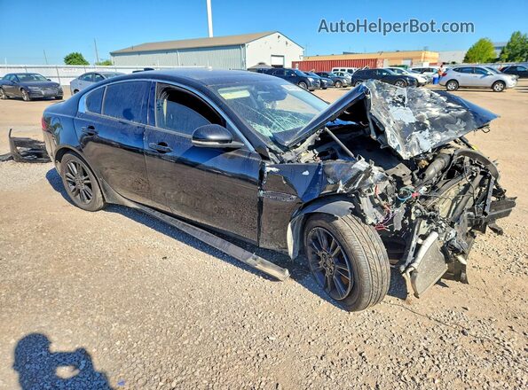 SAJAJ4FX3JCP38714 2018 JAGUAR XF Black Front right