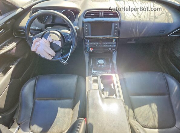 SAJAJ4FX3JCP38714 2018 JAGUAR XF Black Dashboard view