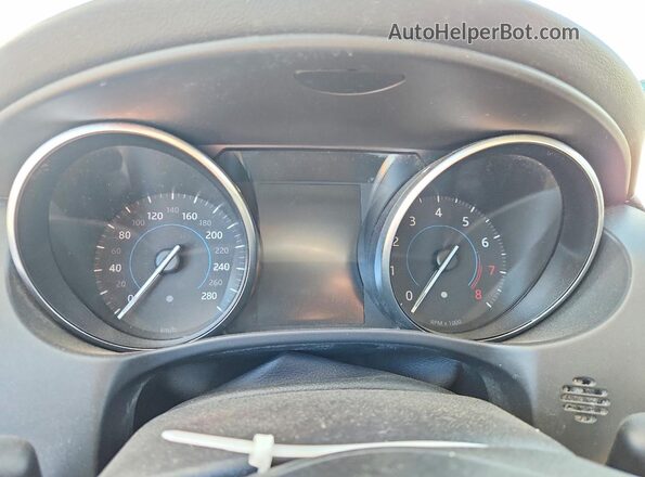 SAJAJ4FX3JCP38714 2018 JAGUAR XF Black Instrument cluster view