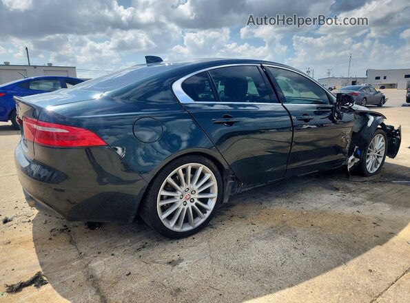 SAJAK4BV5HA966513 2017 JAGUAR XF Green Tył prawy