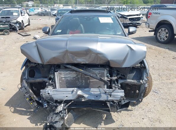SAJAL4BV5HA973152 2017 JAGUAR XF Gray Vista del cuadro de instrumentos