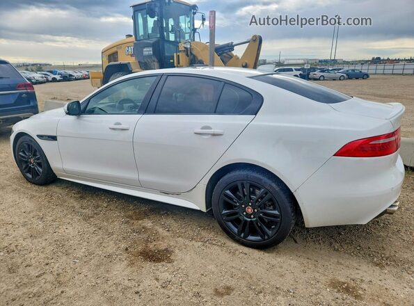 SAJAL4FN2JCP36736 2018 JAGUAR XF White Tył lewy