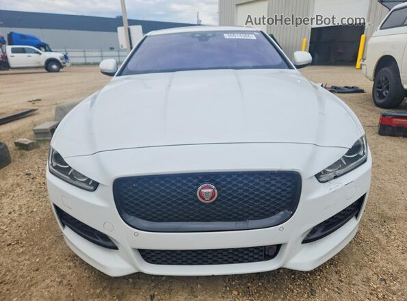 SAJAL4FN2JCP36736 2018 JAGUAR XF White Widok z przodu