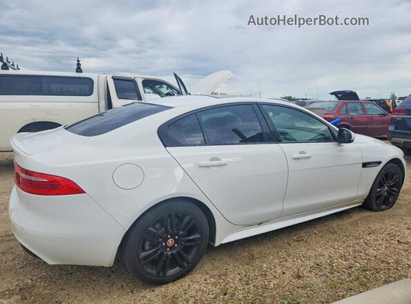 SAJAL4FN2JCP36736 2018 JAGUAR XF White Tył prawy