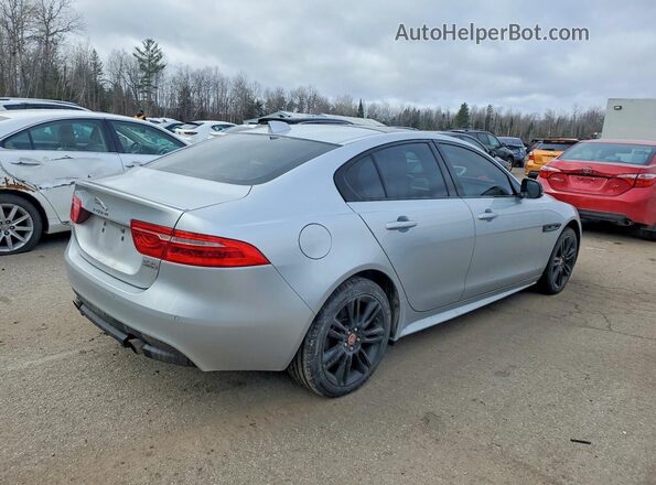 SAJAL4FX8JCP36631 2018 JAGUAR XF Silver Tył prawy