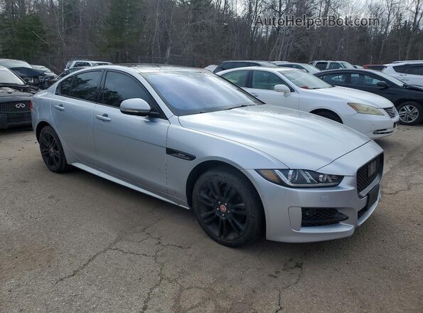 SAJAL4FX8JCP36631 2018 JAGUAR XF Silver Przód prawy
