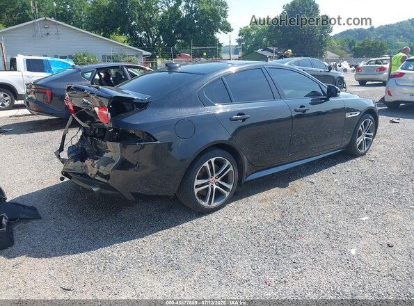 SAJAL4FX8KCP51499 2019 JAGUAR XF Black Trasero derecho
