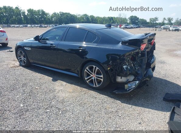 SAJAL4FX8KCP51499 2019 JAGUAR XF Black Trasero izquierdo