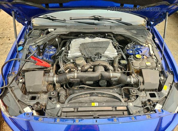 SAJAM4FV0KCP43828 2019 JAGUAR XF Blue Widok wnętrza z tyłu